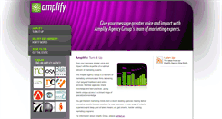 Desktop Screenshot of amplifyagencygroup.com
